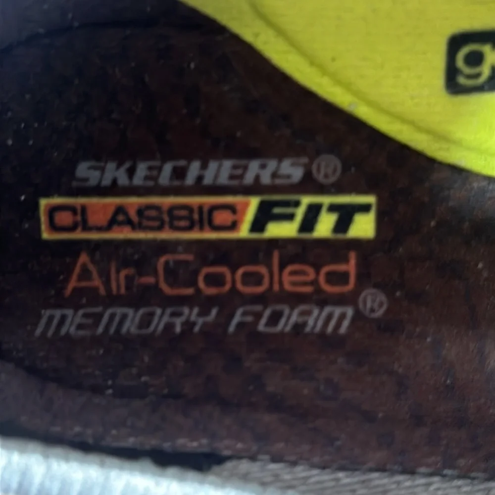 Skechers Men's Doveno Oswyn Fly Vegan Slip-Ons Charcoal Gray  Size 7